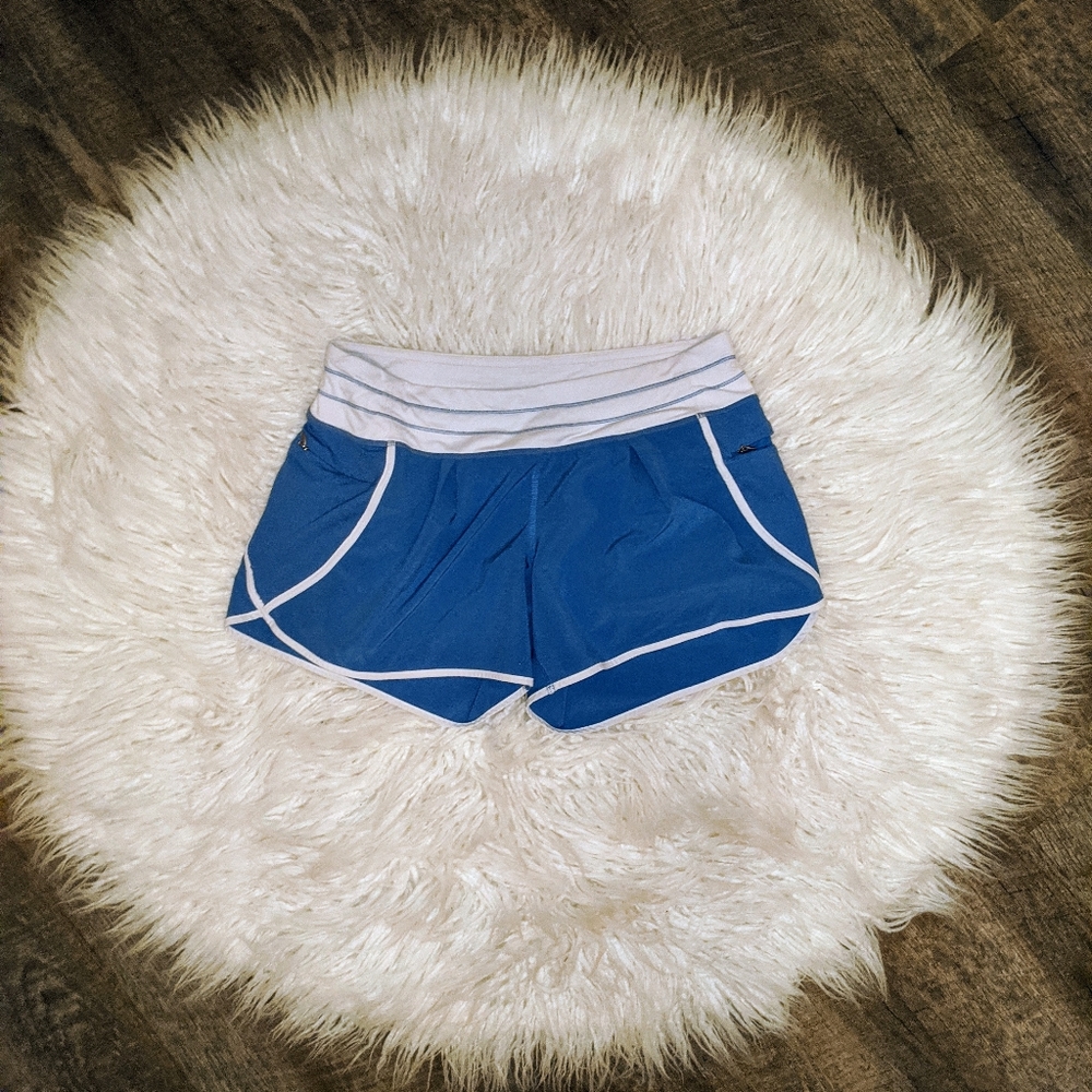Lululemon Athletica Running Shorts Blue Size 6